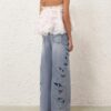 Alchemy Applique Relaxed Flare Sea Foam Online