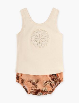 Aster barn-T-shirt i ecru online