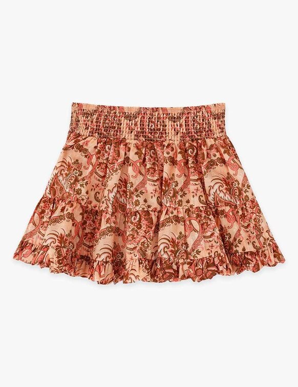 Aster Kids Bubble Hem Kjolar Pink Paisley Floral Online Aster Kids Bubble Hem Kjolar Pink Paisley Floral Online