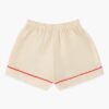 Aster Kids Embroidery Shorts Ivory Online