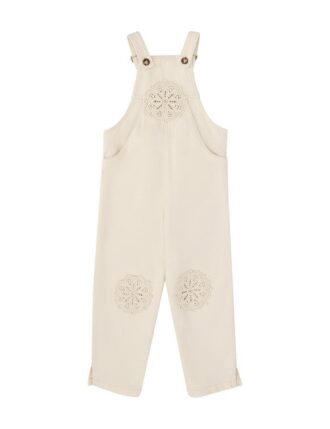 Aster Kids Playsuit Ecru Online