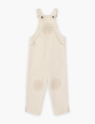 Aster Kids Playsuit Ecru Online