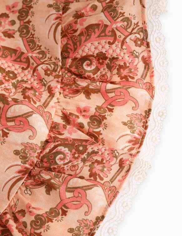 Aster Kids topp med volangärmar i rosa paisleyblommönster online Aster Kids topp med volangärmar i rosa paisleyblommönster online