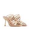 Aura Mule Sandal 85 Gold Online