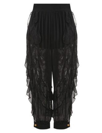 Awaken Frill Top Black Online