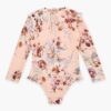 Awaken Kids långärmad 1-delad i Guava Floral Multi online