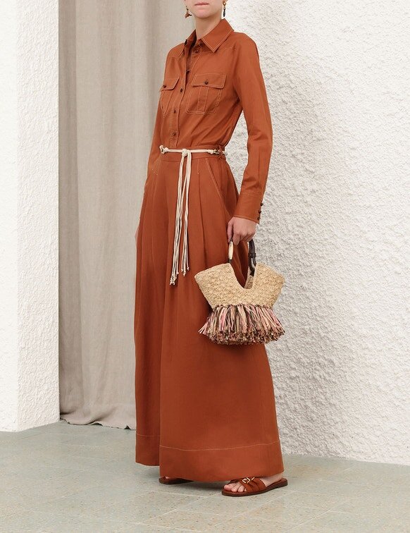 Awaken Utility Shirt Cinnamon Online Awaken Utility Shirt Cinnamon Online