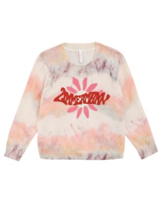 Barntröja i tie-dye-mönster med flera tryck online