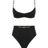 Daylight Chain Scoop-bikini i svart online