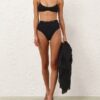 Daylight Chain Scoop-bikini i svart online