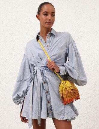 Fringe Crossbody Yellow Online