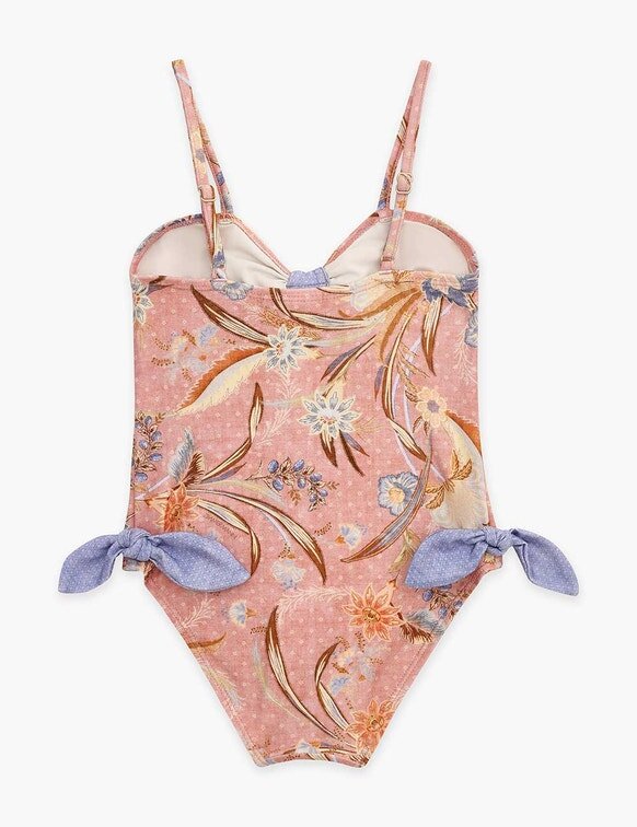 Indra Kids Tie Front 1Pc rosa scarfblommigt online Indra Kids Tie Front 1Pc rosa scarfblommigt online