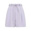 Luna Linen Skräddade Shorts Lilac Online Luna Linen Skräddade Shorts Lilac Online