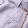 Luna Linen Skräddade Shorts Lilac Online Luna Linen Skräddade Shorts Lilac Online