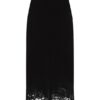 Luna Merino Lace Midi Kjol Black Online