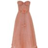 Luna Ruffle Midi-klänning Peony Online Luna Ruffle Midi-klänning Peony Online