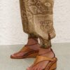 Luna Satin Harem Byxor Olive Perla Paisley Online Luna Satin Harem Byxor Olive Perla Paisley Online