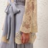 Luna Satin Wrap Top Powder Blue Online Luna Satin Wrap Top Powder Blue Online