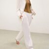 Luna Twill Barrel Byxor White Online Luna Twill Barrel Byxor White Online