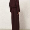 Luna Wool Cargo Jacket Mahogany Online Luna Wool Cargo Jacket Mahogany Online