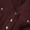 Luna Wool Cargo Jacket Mahogany Online Luna Wool Cargo Jacket Mahogany Online