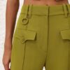 Luna Wool Flare Byxor Pistachio Online Luna Wool Flare Byxor Pistachio Online