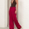Luna Wool Slouch Byxor i fuchsia online Luna Wool Slouch Byxor i fuchsia online