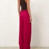 Luna Wool Slouch Byxor i fuchsia online Luna Wool Slouch Byxor i fuchsia online