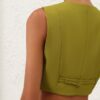 Luna Wool Waistcoat Pistachio Online Luna Wool Waistcoat Pistachio Online