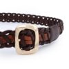 Malley flätat skärp 30 Chestnut Online Malley flätat skärp 30 Chestnut Online