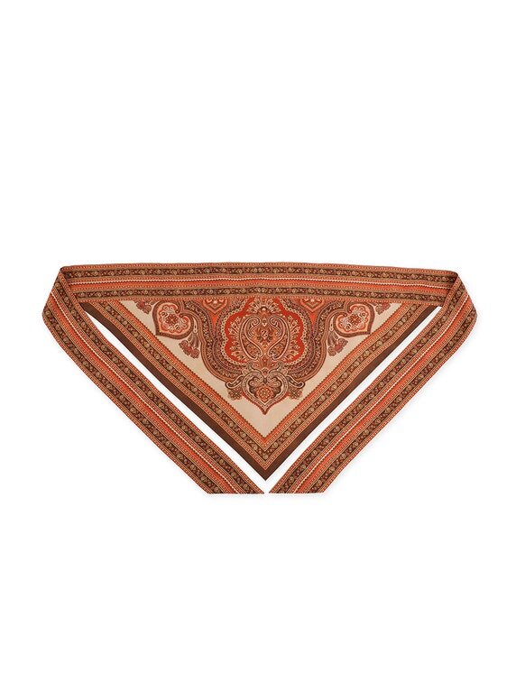 Mönstrad huvudduk i mandarinfärgat paisley online Mönstrad huvudduk i mandarinfärgat paisley online