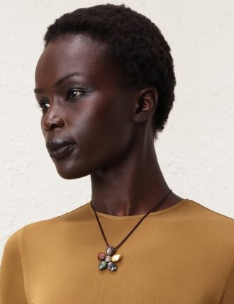 Norma-hänge i guld/multi online