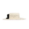 Orchid Boater Natur/Svart Online Orchid Boater Natur/Svart Online