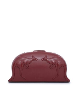 Rapture Clutch Burgundy Online