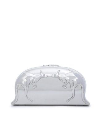 Rapture Clutch Silver online