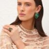 Rebellion Beaded Midi Klänning Blue Floral Online Rebellion Beaded Midi Klänning Blue Floral Online