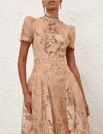 Rebellion Beaded Top Blush Mermaid Online