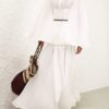 Rebellion Corded Gown i elfenben online Rebellion Corded Gown i elfenben online