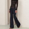 Rebellion draperad bodysuit svart online Rebellion draperad bodysuit svart online