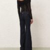 Rebellion draperad bodysuit svart online Rebellion draperad bodysuit svart online