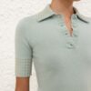 Rebellion Embellished Polo i mintgrönt online Rebellion Embellished Polo i mintgrönt online