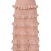 Rebellion Frill Midi-kjol Metallic Rose Gold Online