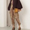 Rebellion Metallic Knit Shirt Metallic Gold Online