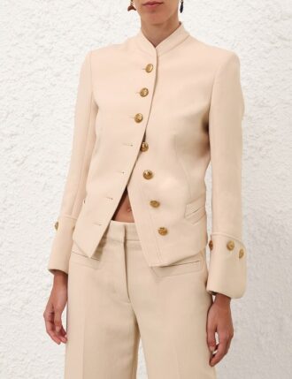 Rebellion Pirate Jackor i krämfärg online