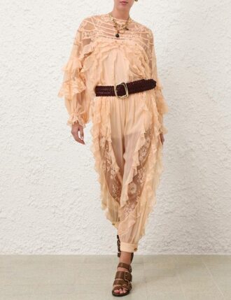 Rebellion Splice Harem Byxor Peach Online