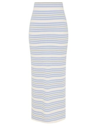Rebellion Stripe Midi Kjol Multi Stripe Online