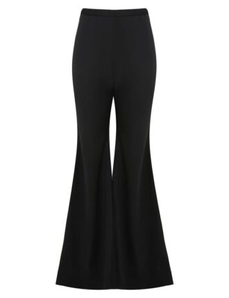 Rebellion Twill Flare-byxor i svart online