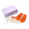 Seafoam-tångsandal i färgen Papaya online