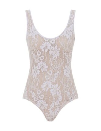 Spetsbodysuit i lila online