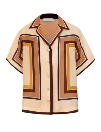 Stardust kortärmad skjortscarf i flera färger online